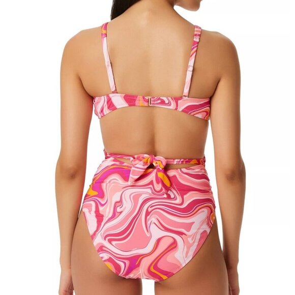 Jessica Simpson Good Vibrations O-Ring One-Piece Swimsuit - Picture 9 of 10